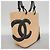 Chanel Cambon Lammleder Tote Bag Schwarz Beige - Ansicht 2