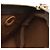 Pochette Mini Speedy Monogram Louis Vuitton M41534 Marrone - vista 8