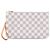 Pochette Louis Vuitton Neverfull MM Damier Azur Bianco