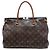 Louis Vuitton Borsa Pallas MM Monogramma Marrone