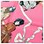 Foulard in seta Hermès Hello Dolly rosa 90 - vista 6