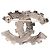 Broche Baguette en Laiton Strass CC Argent de Chanel Argenté - vue 2