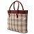 Burberry Beige House Check Canvas Tote - view 2