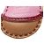 Charm per borsa Geegee Camail in pelle di agnello Milo rosa di Hermès Bordò - vista 4