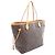 Louis Vuitton Borsa Neverfull MM Monogram Marrone - vista 2