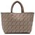Fendi Gran Tote Shopper de Cachemira Zucca Marrón Castaño Gris pardo