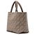 Fendi Gran Tote Shopper de Cachemira Zucca Marrón Castaño Gris pardo - vista 2