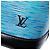 Louis Vuitton Alma BB in denim Epi blu - vista 6