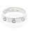 Cartier Mini Love Ring mit 1 Diamant in Weißgold Silber - Ansicht 2