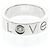 Cartier Love Ring 1P Diamond Christmas Limited Edition Silvery
