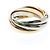 Anello Trinity di Cartier D'oro - vista 2