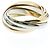 Anello Trinity di Cartier D'oro - vista 3