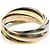 Anello Trinity di Cartier D'oro - vista 8