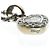 Chopard Happy Diamonds Herz-Diamant-Halskette Silber - Ansicht 8
