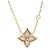 Louis Vuitton Van Cleef & Arpels Star Blossom Necklace Golden