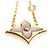 Louis Vuitton Van Cleef & Arpels Star Blossom Necklace Golden - view 4
