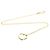Elsa Peretti Tiffany & Co Collar Péndulo Corazón Abierto Tiffany en Oro Amarillo de 18K Dorado - vista 14