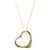 Elsa Peretti Tiffany & Co Collar Péndulo Corazón Abierto Tiffany en Oro Amarillo de 18K Dorado - vista 2