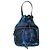 Bolso Prada Negro Azul Marino Cuero Nylon