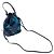 Bolso Prada Negro Azul Marino Cuero Nylon - vista 11