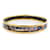 Bracciale rigido in smalto e metallo Hermès Nero Multicolore D'oro  - vista 3