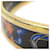 Bracciale rigido in smalto e metallo Hermès Nero Multicolore D'oro  - vista 6
