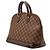 Borsa Alma PM Damier Louis Vuitton Marrone Damier ebene - vista 2