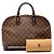 Borsa Alma PM Damier Louis Vuitton Marrone Damier ebene - vista 7