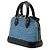 Borsa a mano Nano Alma in denim Epi Louis Vuitton Nero Blu - vista 2