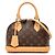 Borsa a Spalla Alma BB Monogramma Louis Vuitton Marrone