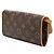 Borsa a Spalla Pochette Twin PM Monogramma Louis Vuitton Marrone - vista 2
