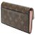 Cartera Larga Sarah Monograma Louis Vuitton Castaño - vista 2