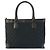Gucci Schwarze GG Canvas Leder Tragetasche - Ansicht 2