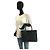 Gucci Schwarze GG Canvas Leder Tragetasche - Ansicht 6