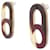 Hermès BOUCLES D'OREILLES HERMES VARIATION EN CORNE DE BUFFLE ET LAQUE EARRINGS  - vue 2