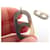 Hermès BOUCLES D'OREILLES HERMES VARIATION EN CORNE DE BUFFLE ET LAQUE EARRINGS  - vue 8