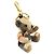 Burberry Beige Karomuster Cashmere Fliege Thomas Bear Schlüsselanhänger - Ansicht 3