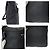 Bolsa de ombro Prada em nylon tessuto com logo triangular Preto - vista 5