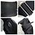 Bolsa de ombro Prada em nylon tessuto com logo triangular Preto - vista 6
