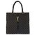 Gucci Jackie GG Canvas Leder Tote Bag Schwarz