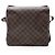 Messenger Naviglio Damier Ebene Louis Vuitton Marrone - vista 3