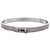 Hermès Bracciale Kelly Modello Piccolo Pieno Diamante Oro Bianco Bracciale da Donna Argento Metallico - vista 3
