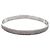 Hermès Bracciale Kelly Modello Piccolo Pieno Diamante Oro Bianco Bracciale da Donna Argento Metallico - vista 4