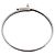 Hermès Bracciale Kelly Modello Piccolo Pieno Diamante Oro Bianco Bracciale da Donna Argento Metallico - vista 9