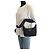 Borsa a mano Prada in nylon con placca logo Nero - vista 7