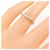 Autre Marque Pt900 Diamantring Silber - Ansicht 5