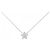 Autre Marque Collier en diamant Pt900/Pt850 Argenté