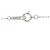 Autre Marque Collier en diamant Pt900/Pt850 Argenté - vue 5