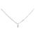 Autre Marque Collana in diamante in oro bianco Au750 Argento