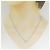 Autre Marque Platin-Diamant-Halskette Silber - Ansicht 6